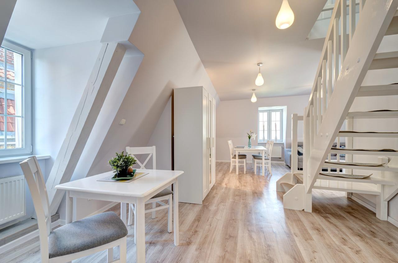 Dom & House - Old Town Swietego Ducha Apartment Gdansk Bagian luar foto